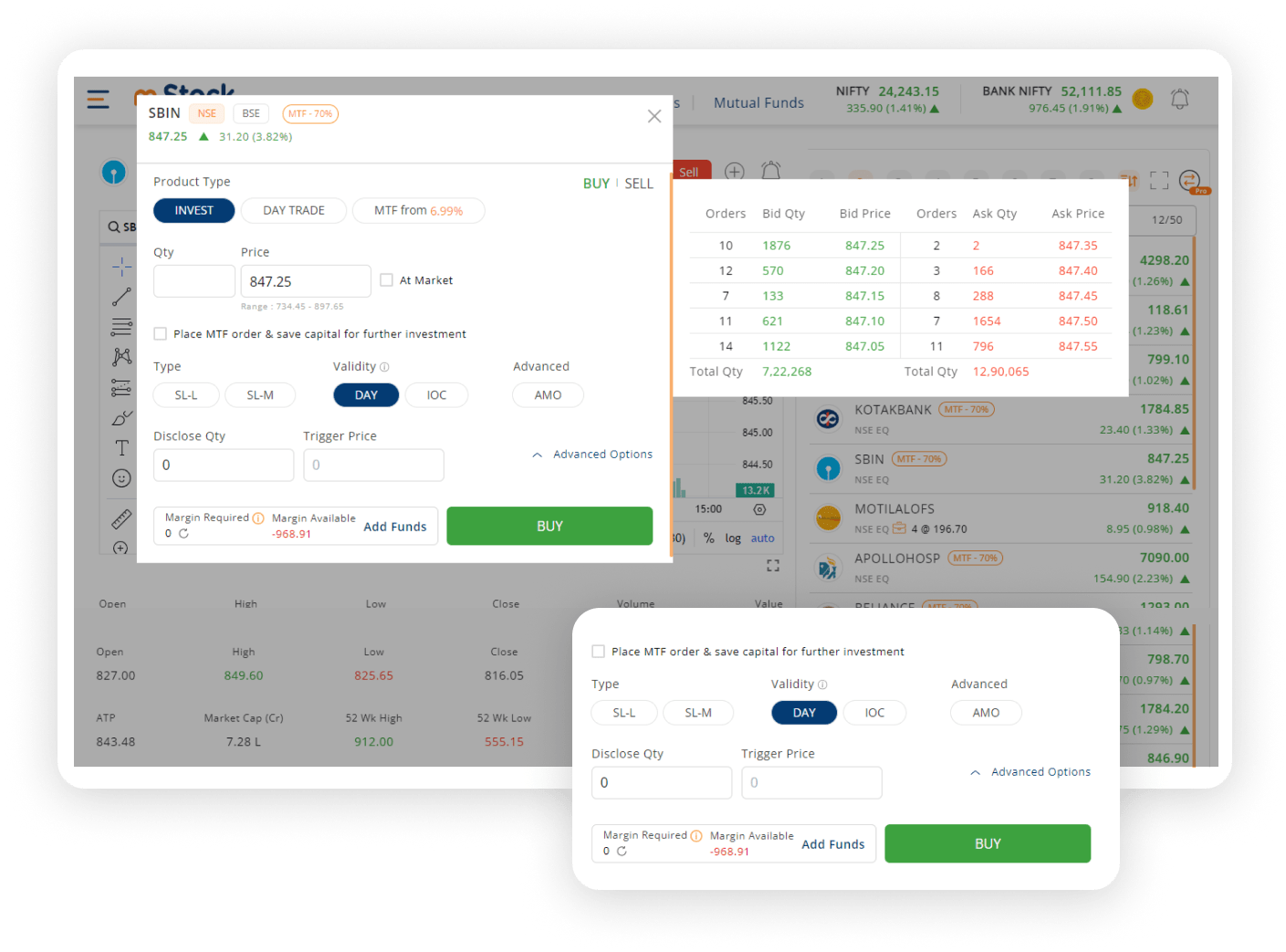 Advanced order types