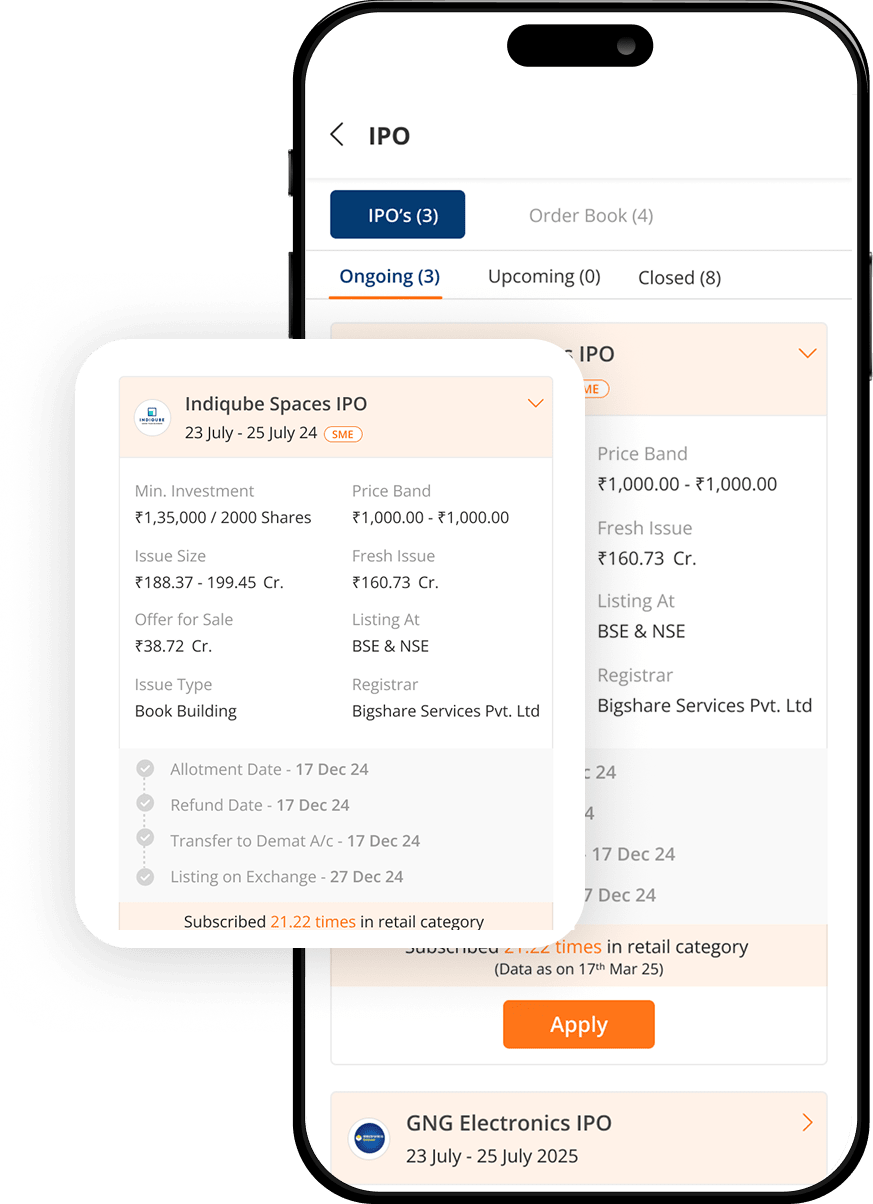 Effortless IPO applications